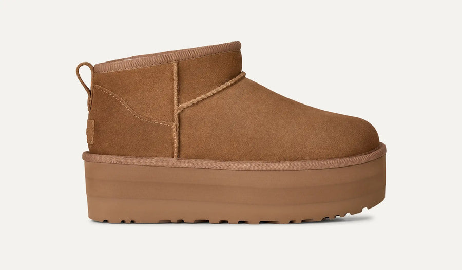 UGG Classic Ultra Mini Plateforme Femme – Chestnut