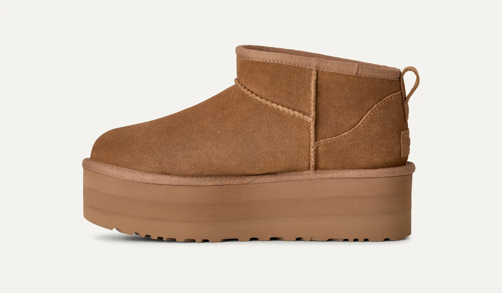 UGG Classic Ultra Mini Plateforme Femme – Chestnut