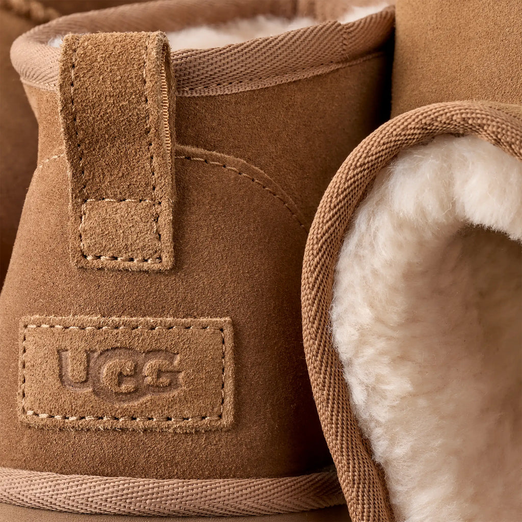 UGG Classic Ultra Mini Plateforme Femme – Chestnut